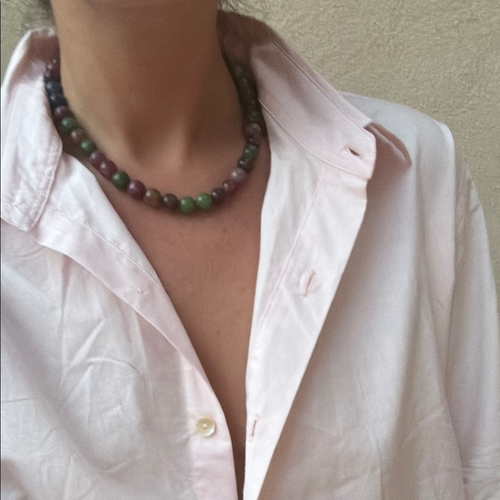 Elegant Multicolor Beaded Necklace